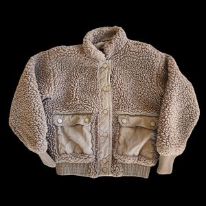 KIDS "ART CLASS" FLEECE COAT